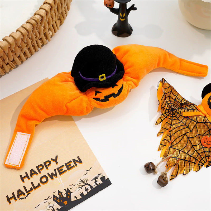 Halloween Costume for Pets | Funny Pumpkin Outfit for Dogs & Cats | Soft Festive Clothes for Small Pets