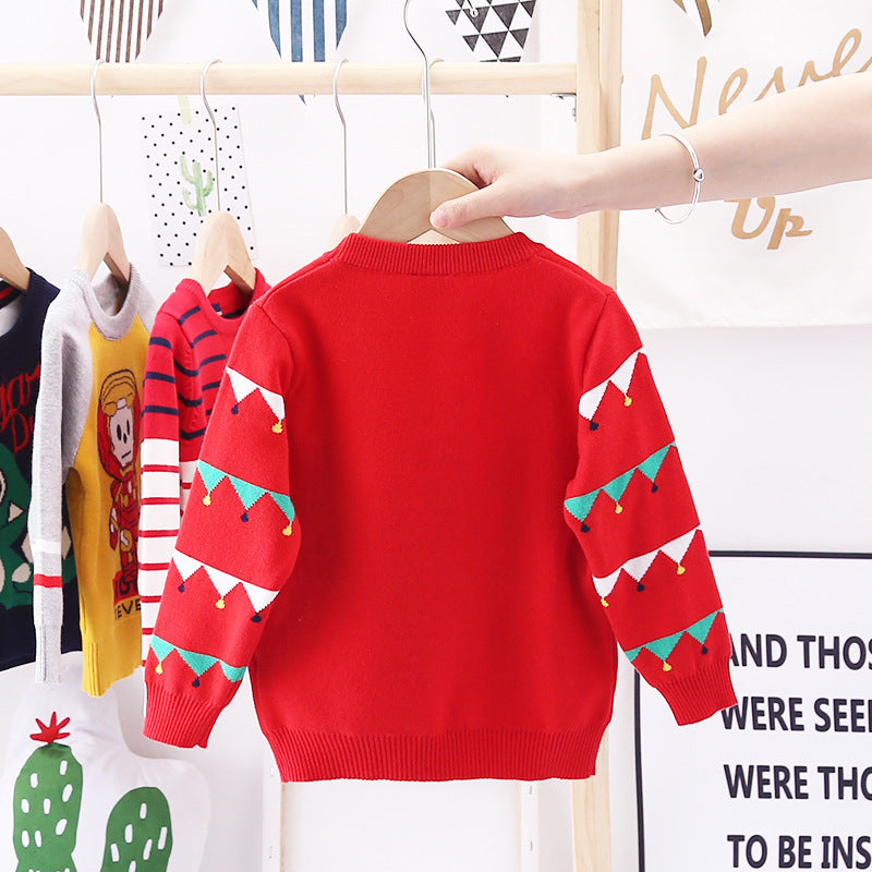 Christmas dinosaur sweater